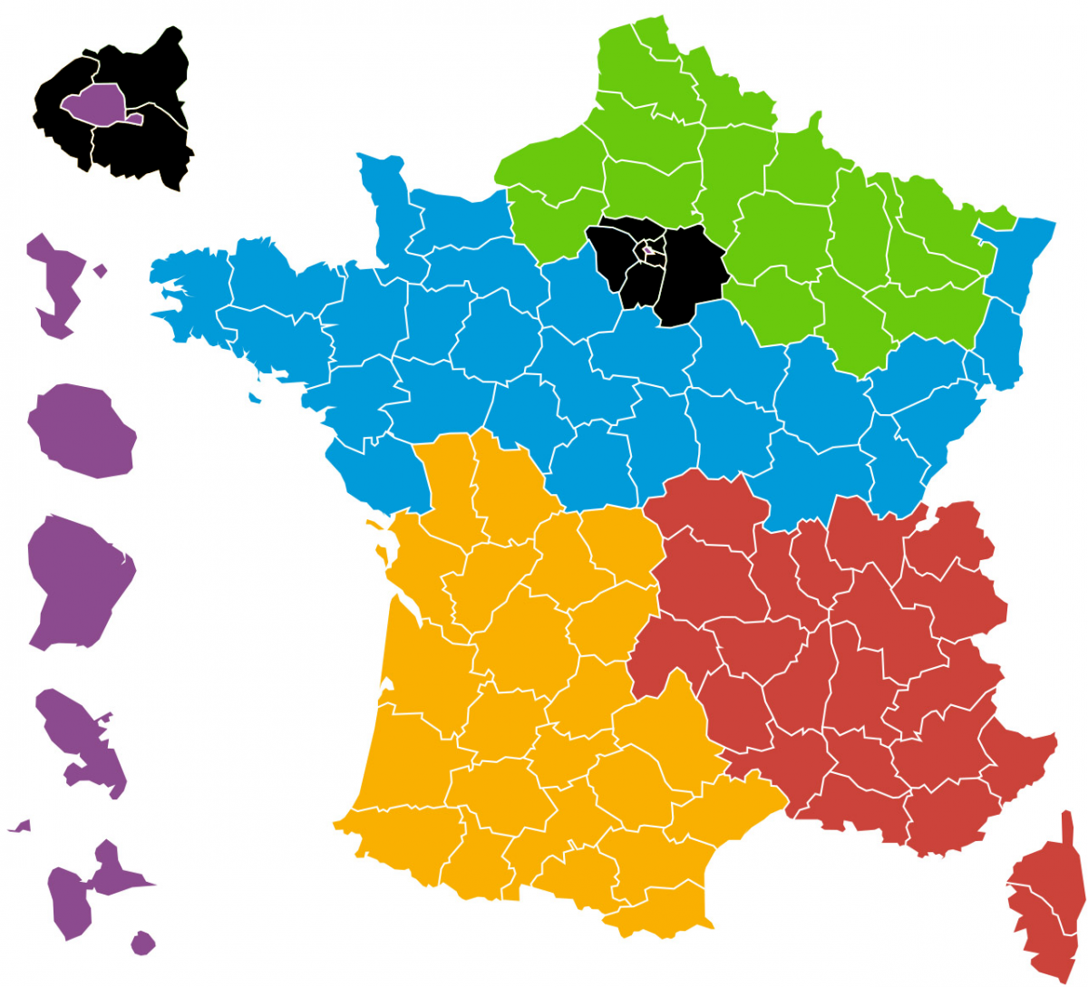 Zones France ALPI